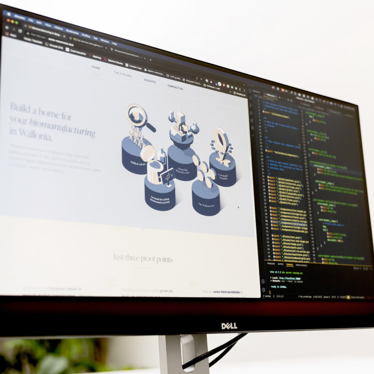 The craft web development website